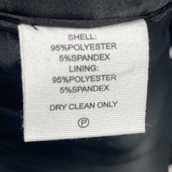 Rumored Crop Top Womens Large Black Stretch Sleeveless Sweetheart Neck Tie Front - Picture 11 of 13